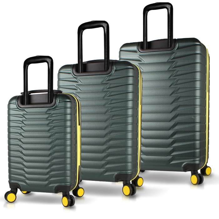 Zoozie Bags Juego de maletas de 3 piezas Caqui Zoozie Bags Juego de maletas de 3 piezas Caqui